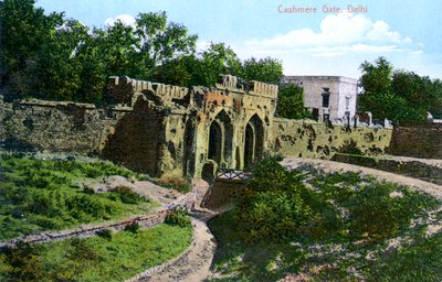 Kaşmir Kapısı, Delhi, Hindistan, 20. yüzyıl by Unbekannt