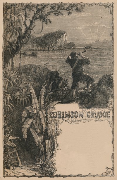 Cassells Robinson Crusoe, c1870 by Unbekannt
