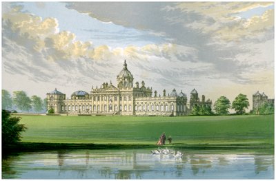 Castle Howard, Yorkshire, Carlisle Kontunun evi, c1880 by Unbekannt