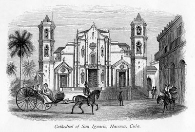 San Ignacio Katedrali, Havana, Küba, 19. yüzyıl by Unbekannt