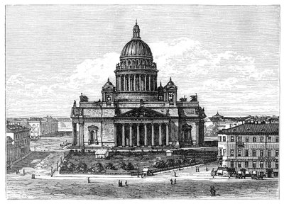 St Isaac Katedrali, St Petersburg, Rusya, 1900 by Unbekannt