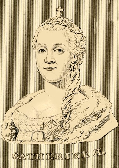 Catherine II, 1729-1796, 1830. by Unbekannt