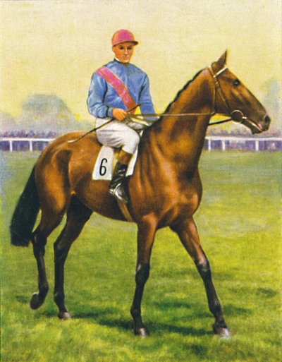 Mağara Adamı, Jokey: C. Richards, 1939 by Unbekannt
