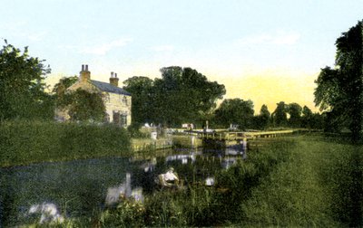 Caversham Lock, Berkshire, 20. Yüzyıl by Unbekannt