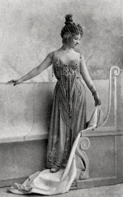 Cecile Sorel, Fransız aktris, 1893 by Unbekannt
