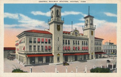 Merkez Tren İstasyonu, Havana, Küba, c1910 by Unbekannt