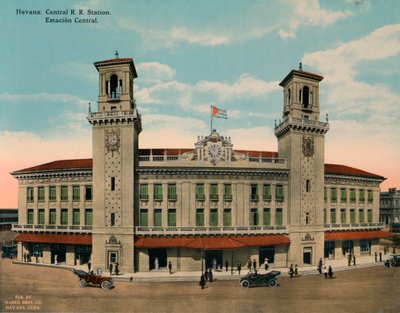 Merkez Tren İstasyonu, Havana, Küba, c1920 by Unbekannt