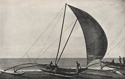 Seylan payandalı deniz balıkçı teknesi, 1926 by Unbekannt