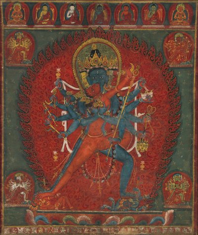 Chakrasamvara ve Vajravarahi, 1575-1600. by Unbekannt