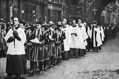 Alayda Şapel Kraliyet korosu, Clerkenwell, Londra, 1926-1927 by Unbekannt