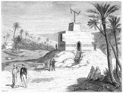 Chappes havadan telgraf sistemi, Cezayir, 19. yüzyılın ortaları, c1870. by Unbekannt