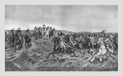 19. yüzyılın sonlarında Fransız Cuirassiers