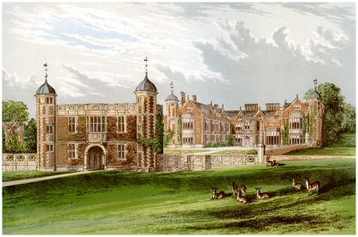Charlecote Park, Warwickshire, Lucy ailesinin evi, c1880 by Unbekannt