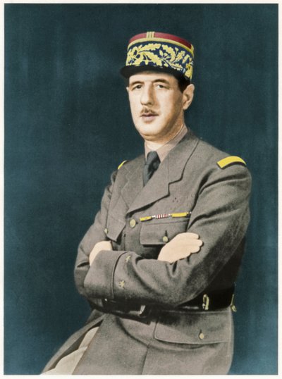Charles André Joseph Marie De Gaulle, 1940 by Unbekannt