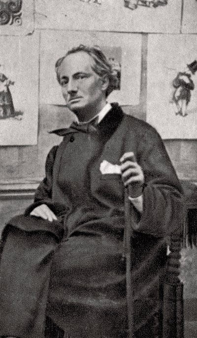 Charles Baudelaire, Fransız şair ve sanat eleştirmeni, 1857 by Unbekannt
