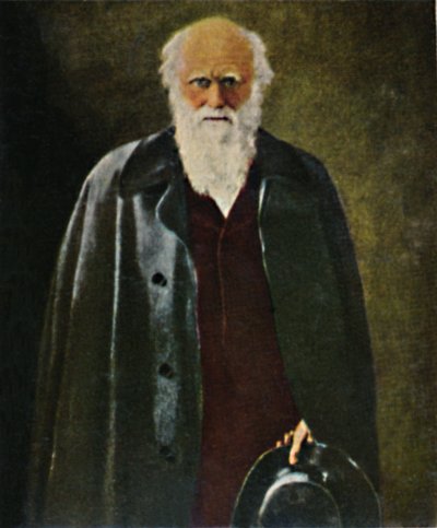 Charles Darwin 1809-1882. - Collier tarafından yapılan resim, 1934. by Unbekannt