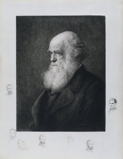 Charles Darwin, İngiliz doğa bilimci, 1860