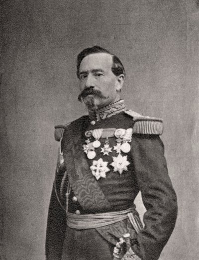 Charles Denis Bourbaki, Fransız askeri ve generali, 1868 by Unbekannt