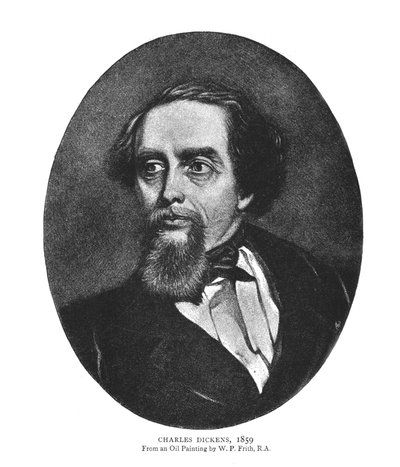 Charles Dickens, 1859 by Unbekannt