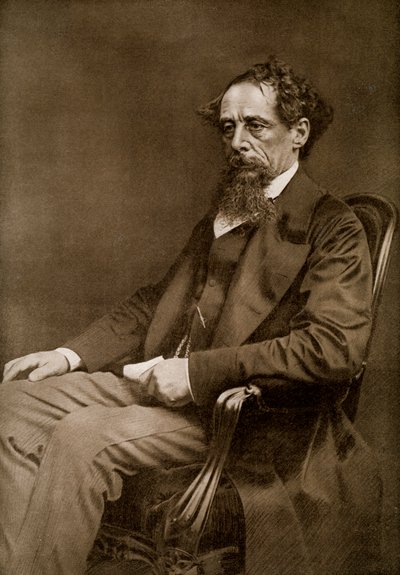 Charles Dickens, 19. yüzyıl İngiliz yazarı, 1910 by Unbekannt