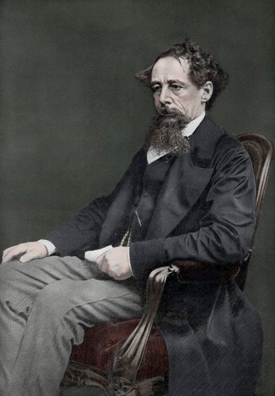 Charles Dickens, 19. yüzyıl İngiliz yazarı, 1910 by Unbekannt