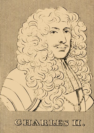 Charles II, 1630-1685, 1830. by Unbekannt