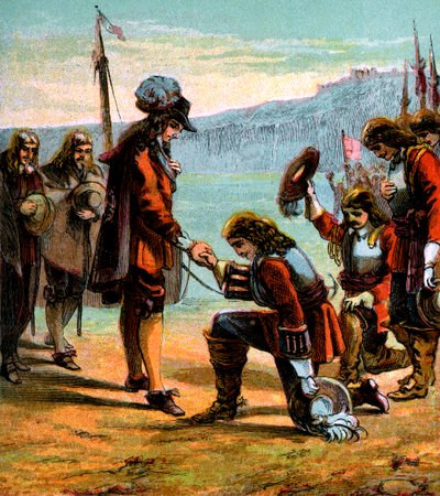 Charles II ve General Monck, c1660, c1850 by Unbekannt