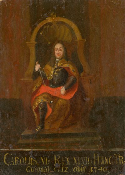 Charles VI 1685-1740, Macaristan ve Hırvatistan Kralı, 18. yüzyılın ilk yarısı.. by Unbekannt