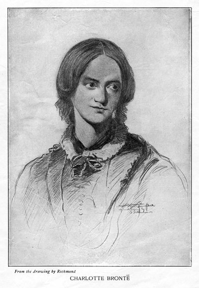 Charlotte Brontë, İngiliz romancı, 1906 by Unbekannt