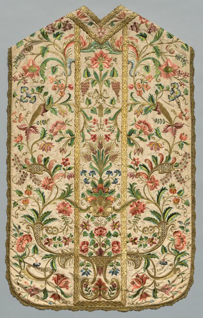 Chasuble, 1700'ler. by Unbekannt