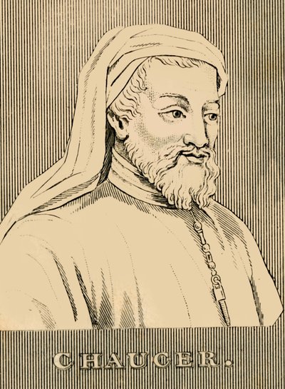 Chaucer, 1343-1400, 1830. by Unbekannt
