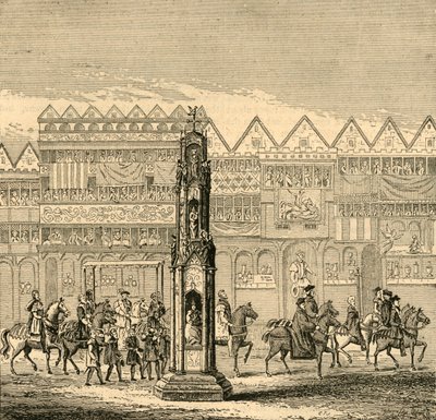 Cheapside Cross, 1547, 1897
