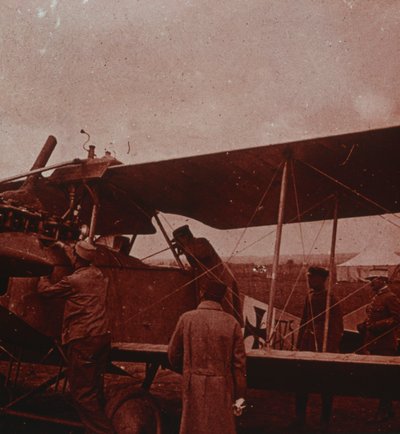 Pilotla uçağın kontrol edilmesi, 1916 by Unbekannt