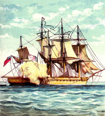 Chesapeake ve Shannon, 1812 c1850