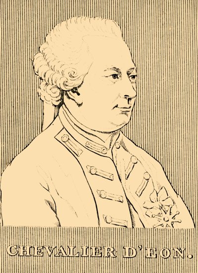 Şövalye DEon, 1728-1810, 1830. by Unbekannt