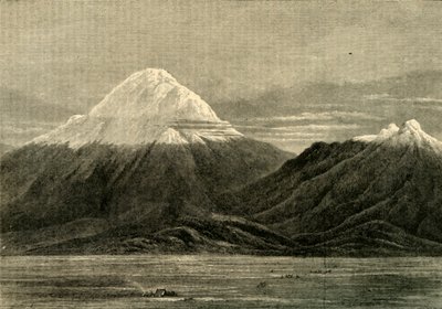 Chimborazo ve Carihuairzao, Riobamba yönünden, 1881. by Unbekannt