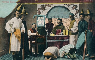 Çin Mahkemesi, c1900 by Unbekannt