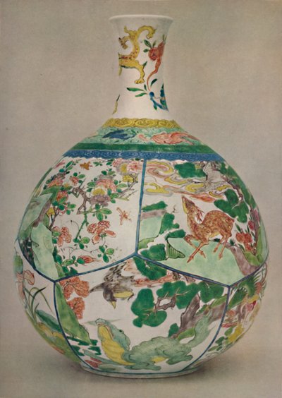 Emaye Famille Verte Çin Porselen Şişe. KAng His Dönemi, 1662-1722, 1928 by Unbekannt