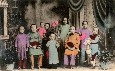 Çinli aile, Hong Kong, 20. yüzyıl by Unbekannt