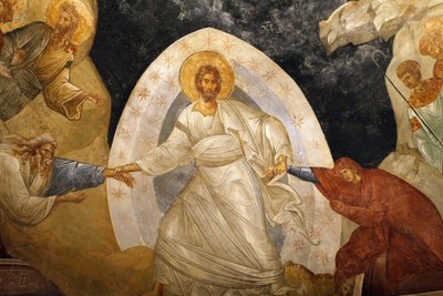 Kariye kilise müzesi: Diriliş fresk İstanbul Türkiye by Unbekannt