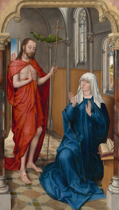 Bakire Görünen İsa, c. 1475. by Unbekannt