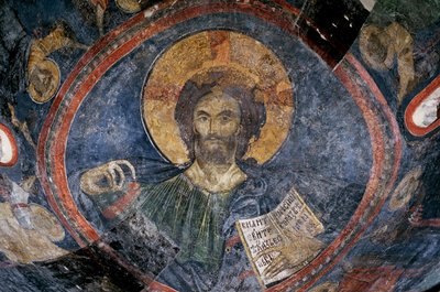 İsa Pantokrator, 13. yüzyıl by Unbekannt