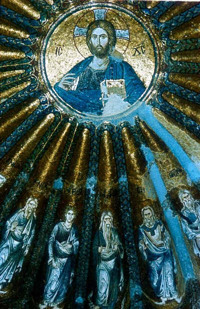 İsa Pantokrator, c1310-c1320 by Unbekannt