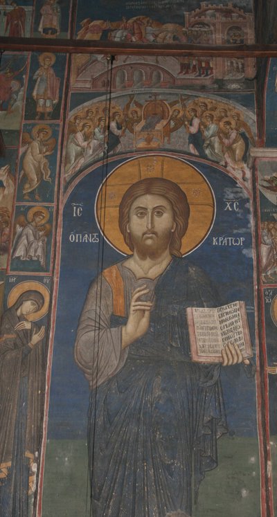 Pantokrator İsa, yaklaşık 1350 by Unbekannt