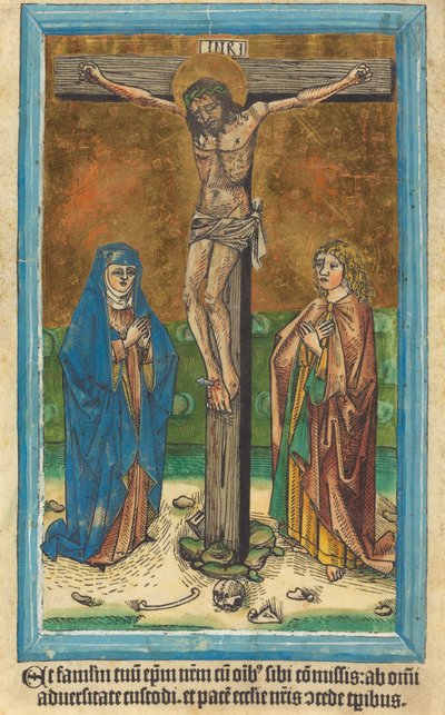 Çarmıhtaki İsa, 1485. by Unbekannt