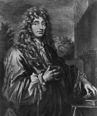 Christiaan Huygens, Hollandalı fizikçi, c1670 by Unbekannt