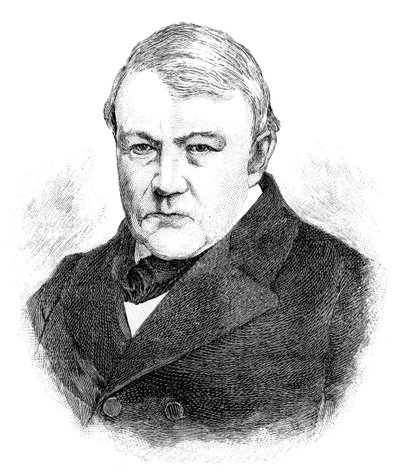 Christian Friedrich Schoenbein 1799-1868, Alman-İsviçreli kimyager, 1900 by Unbekannt