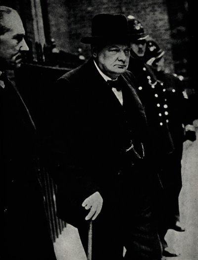 Churchill Başbakan olarak, 1940 dolayları, 1945. by Unbekannt