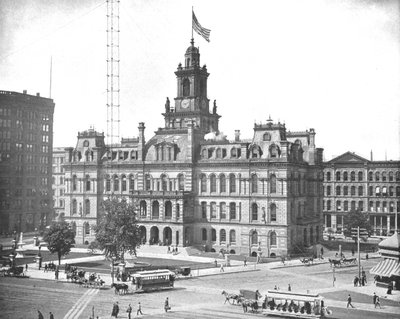 Belediye Binası, Detroit, Michigan, ABD, c1900. by Unbekannt