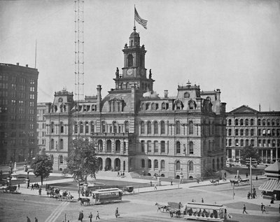 Belediye Binası, Detroit, Michigan, c1897. by Unbekannt